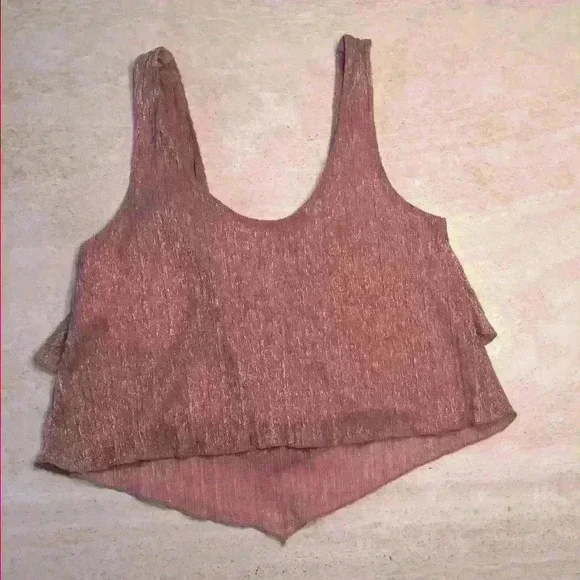 Crop Top Rose Gold - Picture 6 of 7